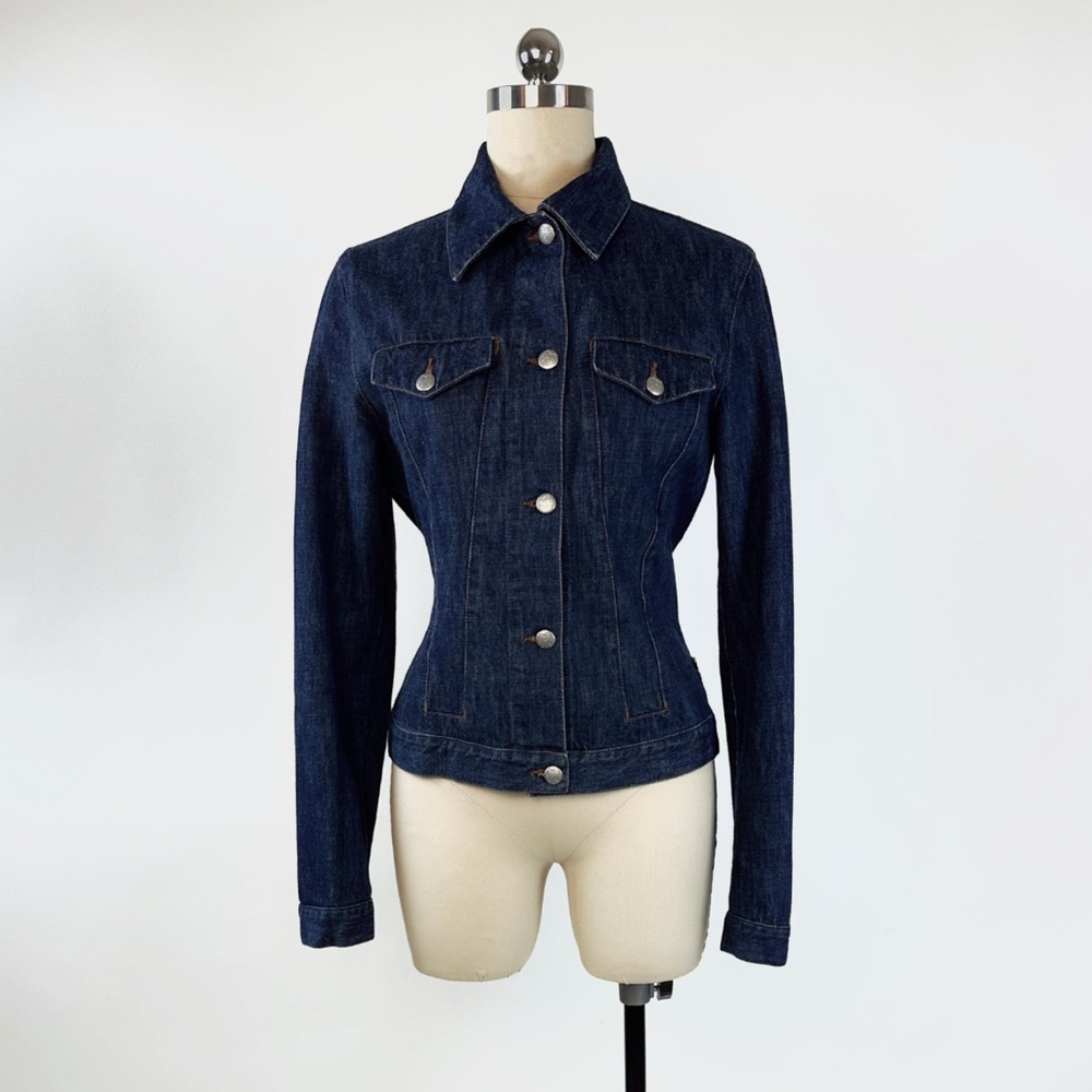 Jean Paul Gaultier Blue Jean Jacket Tailored Fit